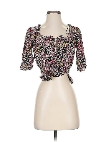 Miss Selfridge 3/4 Sleeve Top (view 1)