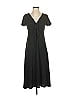 Max Studio Solid Black Casual Dress Size S - photo 1