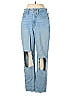 Madewell Color Block Blue Jeans Size 27 waist - photo 1