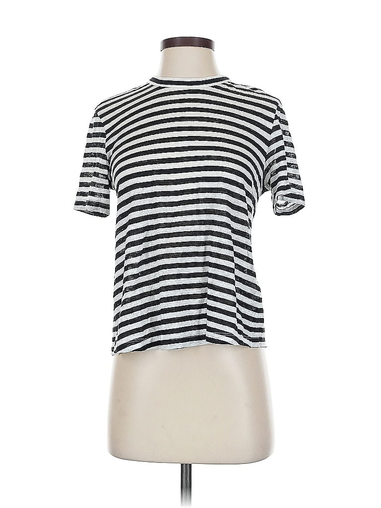 A.l.c Short Sleeve Turtleneck In Multi