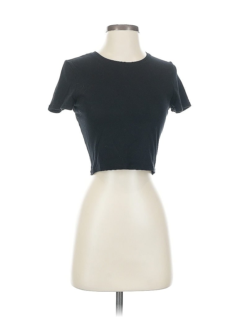 Pre-owned Assorted Brands Short Sleeve T-shirt In Black