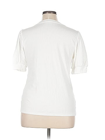Ann Taylor LOFT Outlet Short Sleeve Henley (view 2)