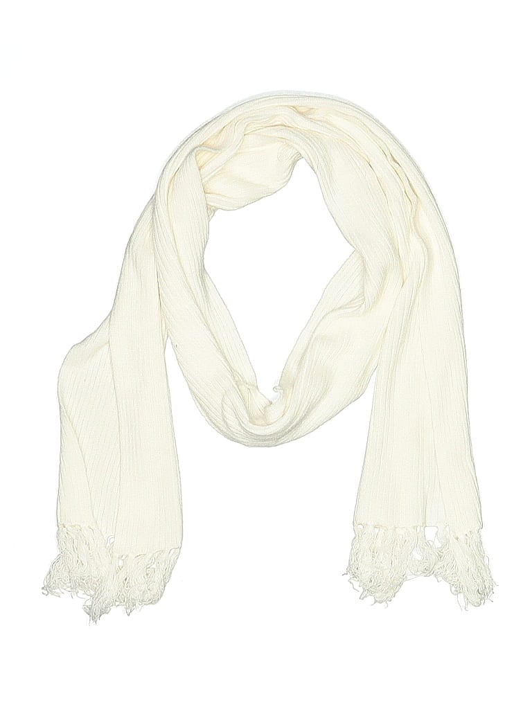 UNBRANDED Pre-owned Scarf In White