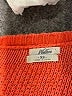 Wallace 100% Cotton Orange Pullover Sweater Size XS - photo 7