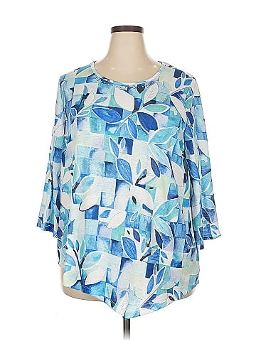 Alfred Dunner 3/4 Sleeve Blouse (view 1)