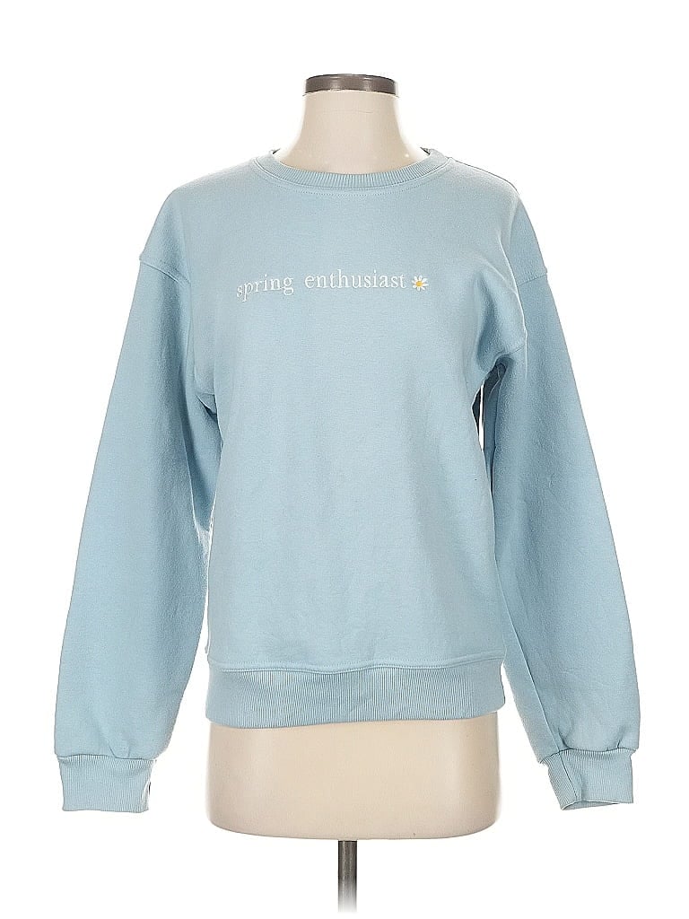 Pre-owned Unbranded Sweatshirt In Blue