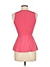 Theory Pink Textured Gloss Shell Top Size P (petite) - photo 2