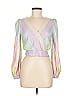 Olivia Rubin 100% Polyester Purple Kendall Sequin Top Size 4 - photo 1