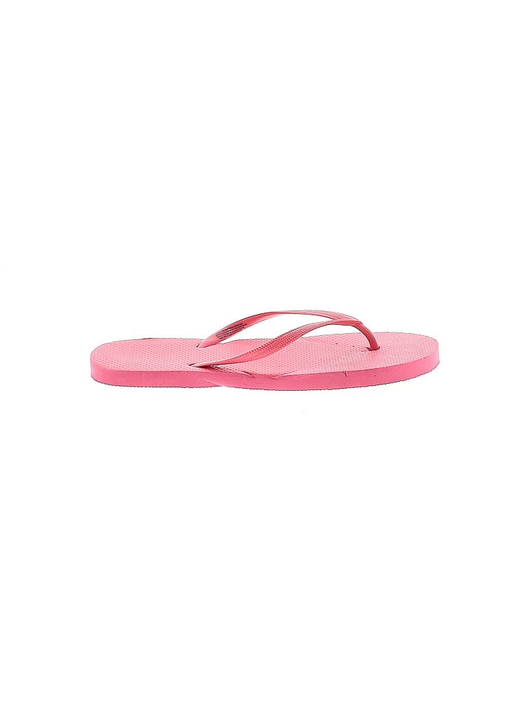 Pre-owned Unbranded Flip Flops In Pink