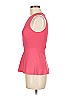 Theory Pink Textured Gloss Shell Top Size P (petite) - photo 5