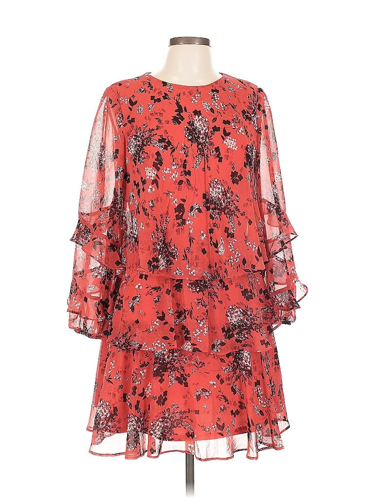 Pre-owned Taylor Cocktail Dress In Red