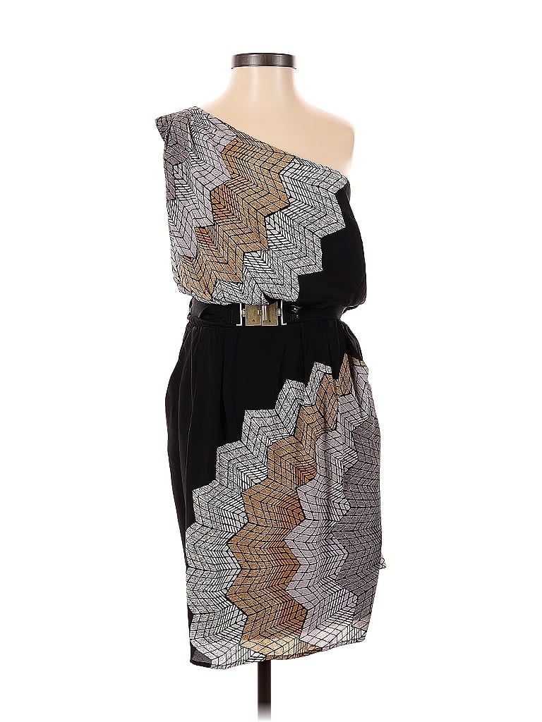 Pre-owned Bcbgmaxazria Cocktail Dress In Black