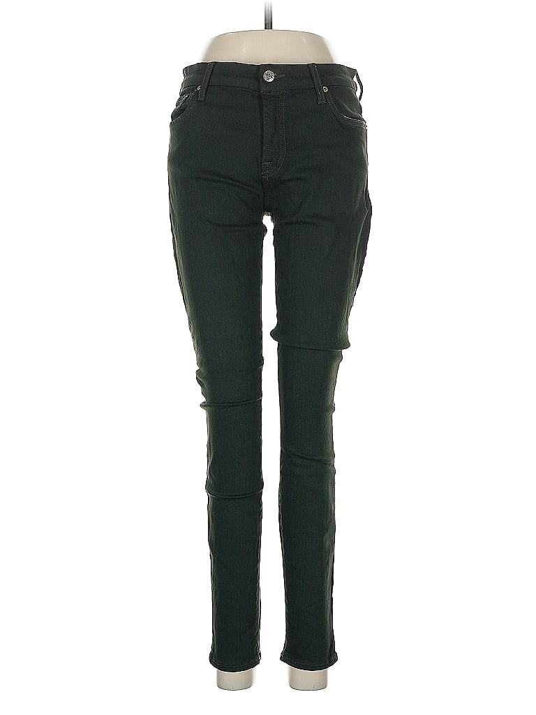 7 FOR ALL MANKIND Pre-owned Jeans In Green
