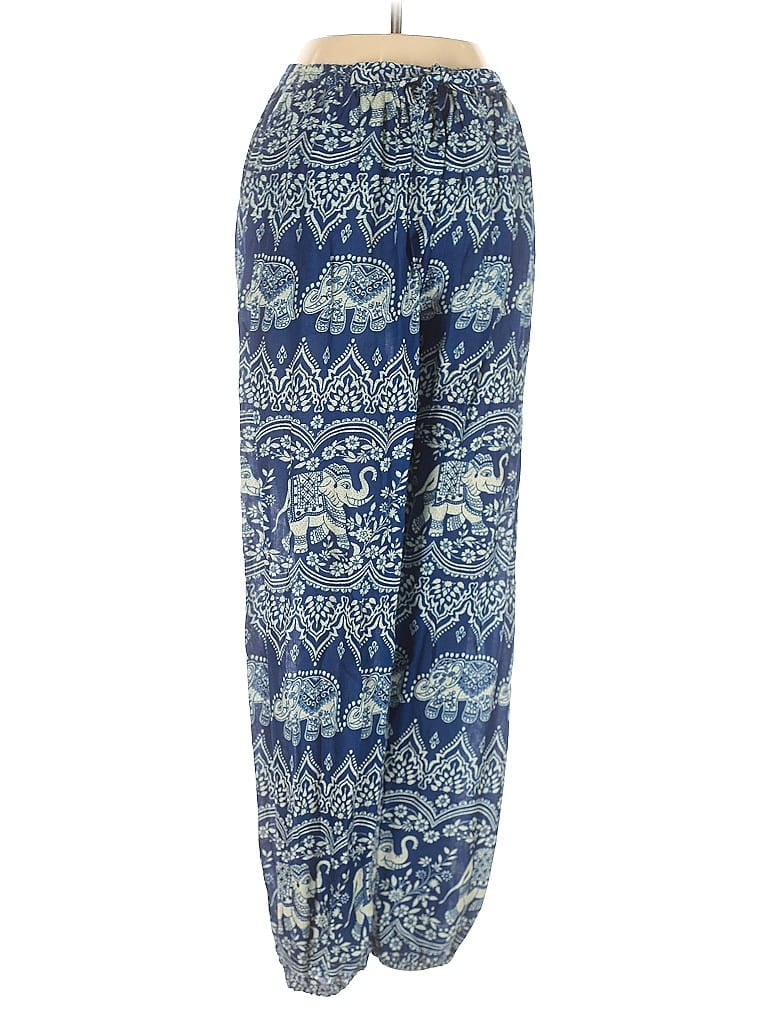 Pre-owned Unbranded Casual Pants In Blue