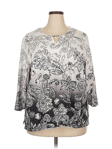 Alfred Dunner 3/4 Sleeve Blouse (view 1)