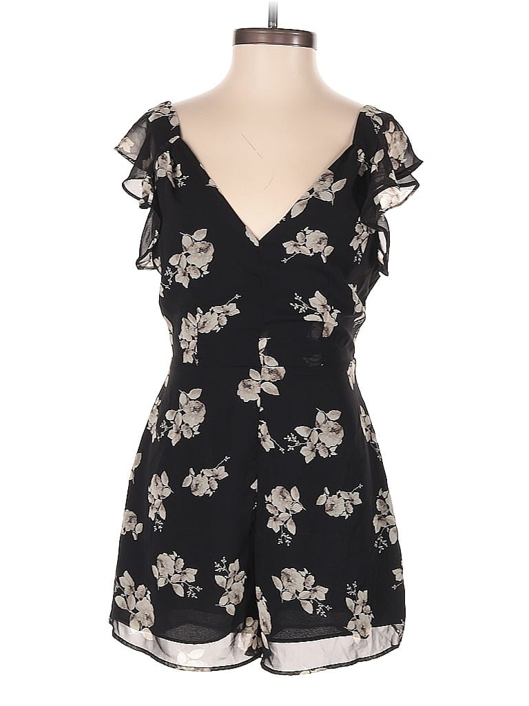 Pre-owned Kimchi Blue Romper In Black