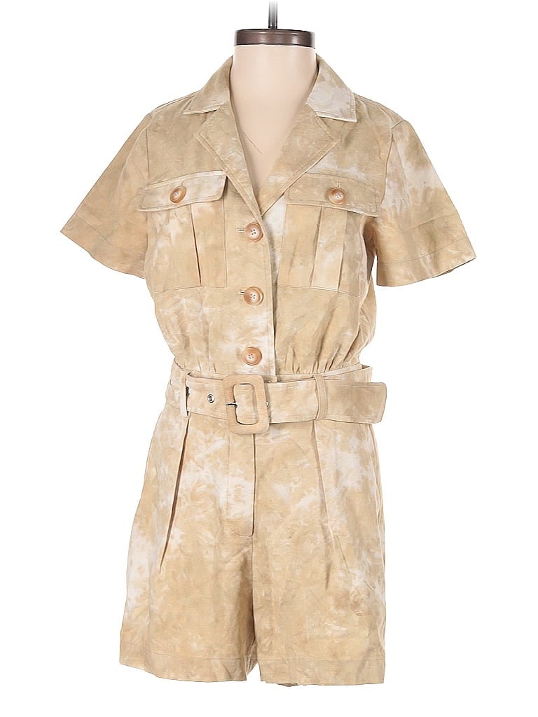 Click to view more detailed imagery on our partner's website Pre-owned Greylin Romper In Brown