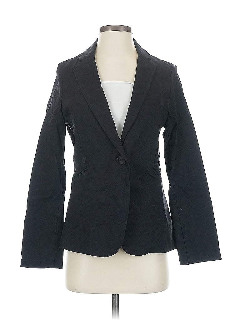 Pre-owned Zac & Rachel Blazer Jacket In Black