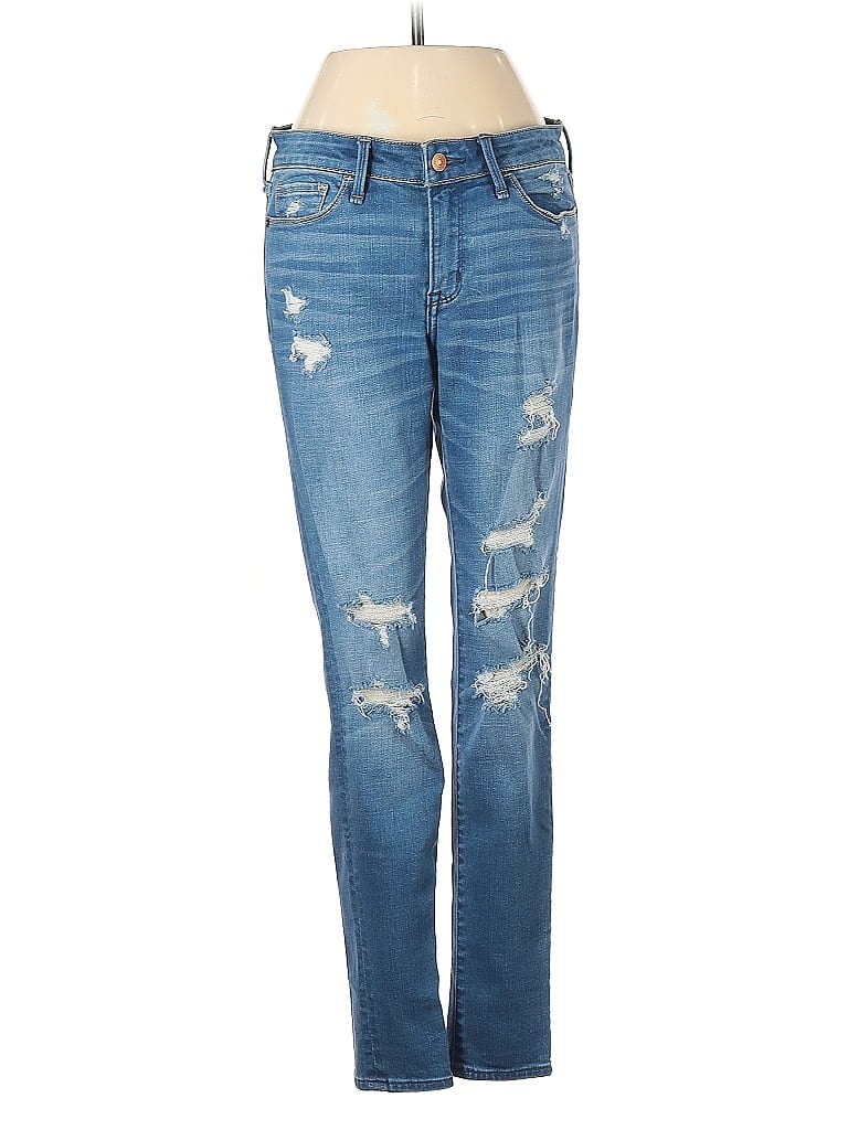 Pre-owned Abercrombie & Fitch Jeans In Blue