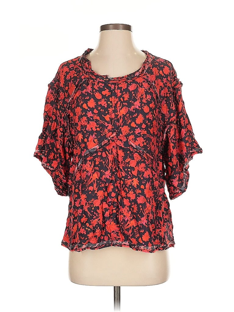 IRO Pre-owned Short Sleeve Blouse In Red