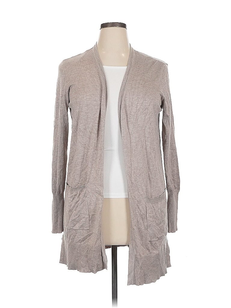 Pre-owned Nine West Cardigan Sweater In Gray