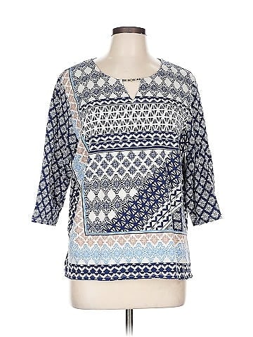 Alfred Dunner 3/4 Sleeve Blouse (view 1)
