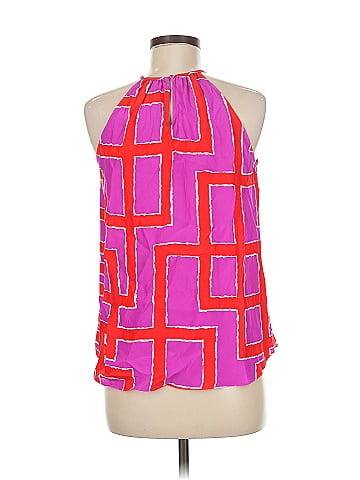 Alice & Trixie Sleeveless Silk Top (view 2)