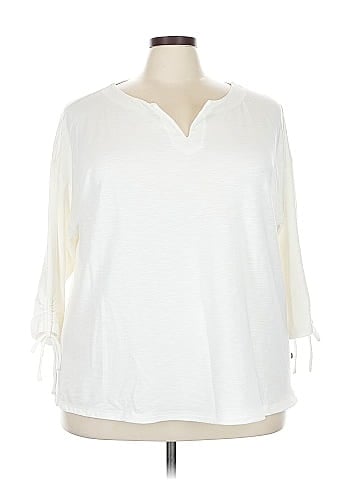 T by Talbots 3/4 Sleeve Blouse (view 1)