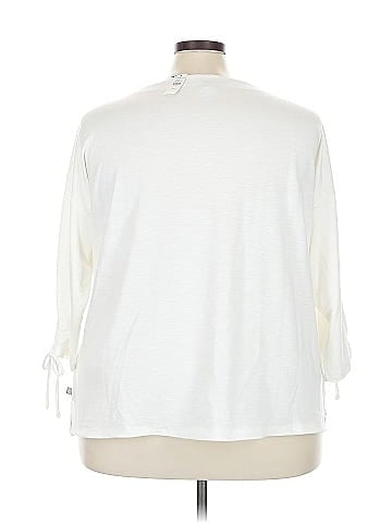 T by Talbots 3/4 Sleeve Blouse (view 2)