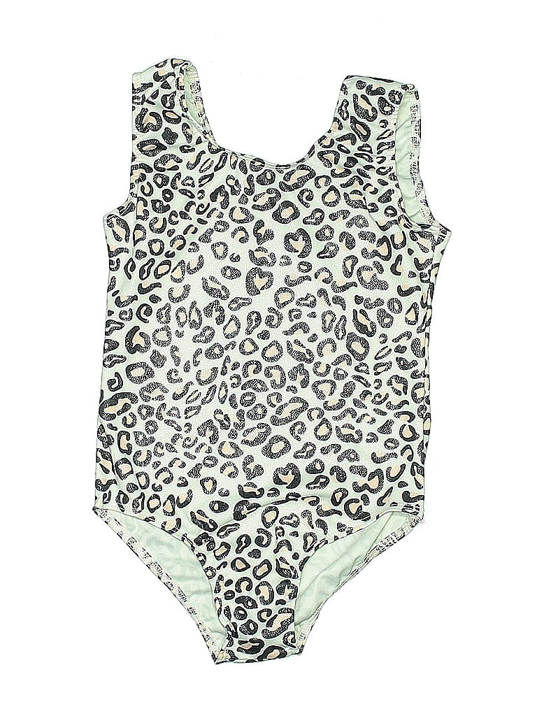 Pre-owned Unbranded Kids' One Piece Swimsuit In Black