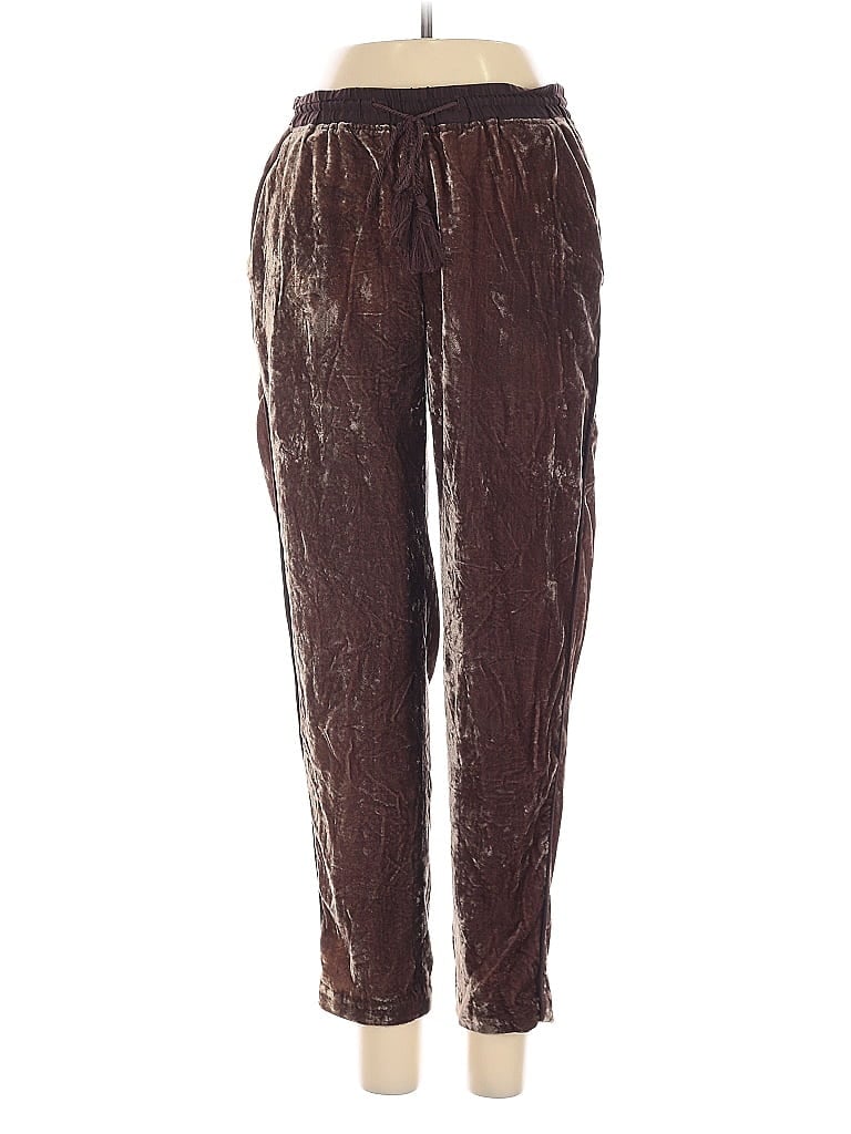 Pre-owned Elevenses Casual Pants In Brown