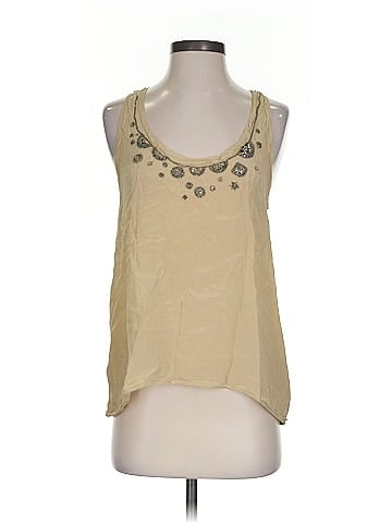 Silence and Noise Sleeveless Silk Top (view 1)