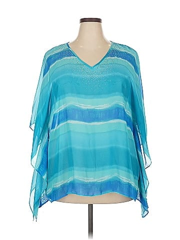 NY Collection 3/4 Sleeve Blouse (view 1)