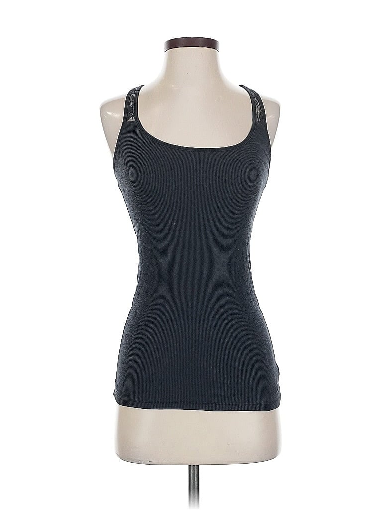 Pre-owned American Eagle Outfitters Tank Top Black Halter Neckline Tops