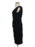 Diane von Furstenberg Solid Black Cocktail Dress Size 4 - photo 5
