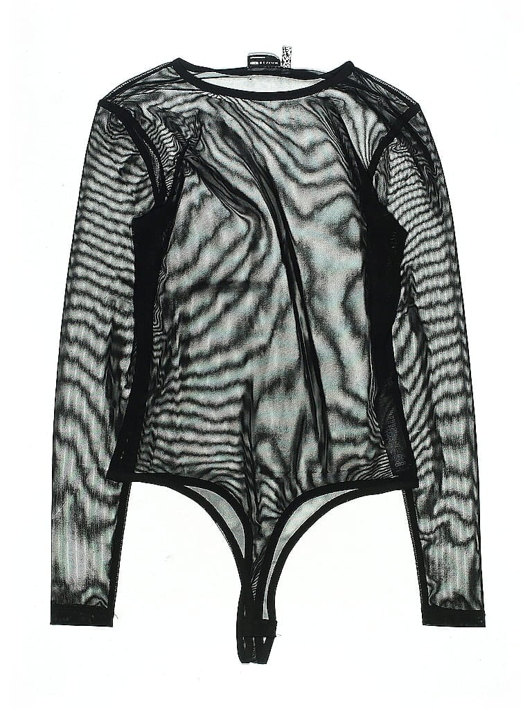 Pre-owned Asos Design Bodysuit In Black