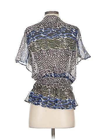 Carmen Carmen Marc Valvo Short Sleeve Blouse (view 2)