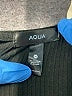 Aqua Solid Black Cocktail Dress Size M - photo 7