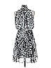 Just... Taylor 100% Polyester Paisley Silver Black Cocktail Dress Size 6 - photo 2