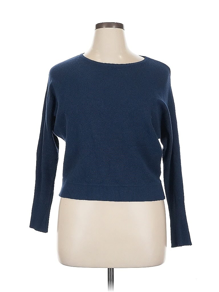 T TAHARI Pre-owned Pullover Sweater In Blue