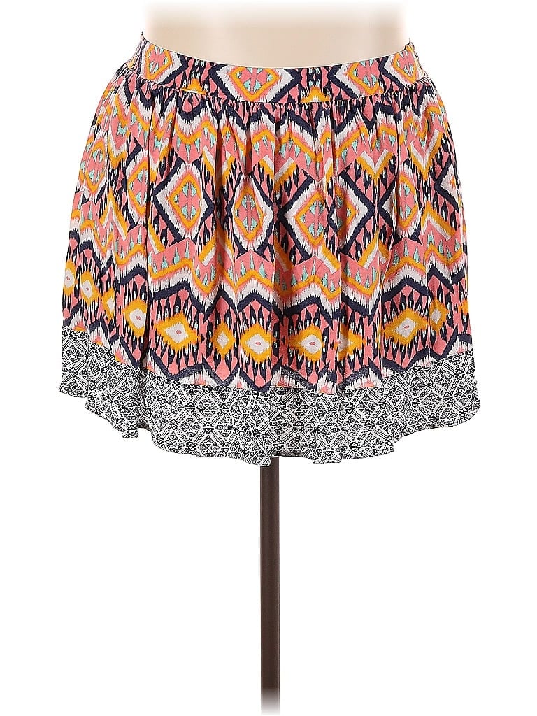 Pre-owned Xhilaration Casual Skirt In Orange