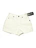 Xhilaration 100% Cotton Ivory Shorts Size 7 - photo 1