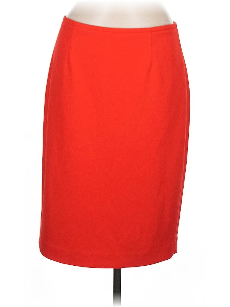 Pre-owned Calvin Klein Formal Skirt In Red
