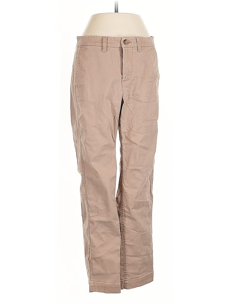 Pre-owned J.crew Factory Store Khaki Pant In Brown