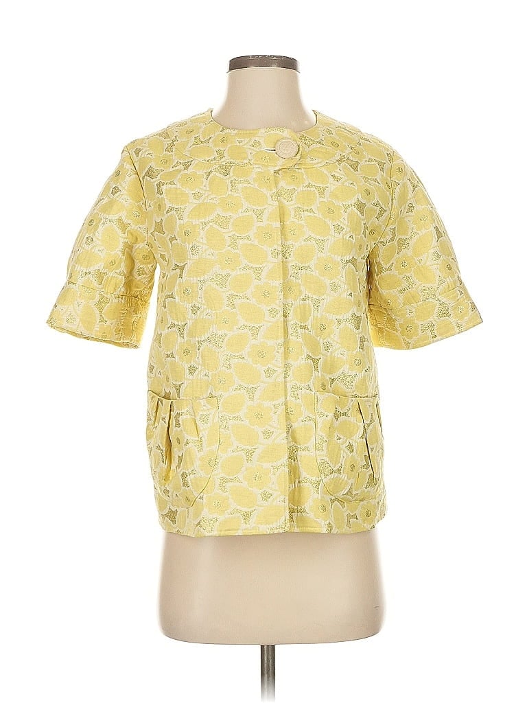 Pre-owned Lavender Label By Vera Wang Jacket In Yellow