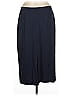 Doncaster Collection Solid Blue Silk Skirt Size 6 - photo 1