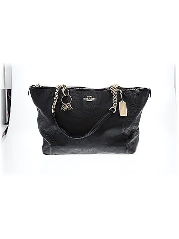Coach Leather Tote (view 1)