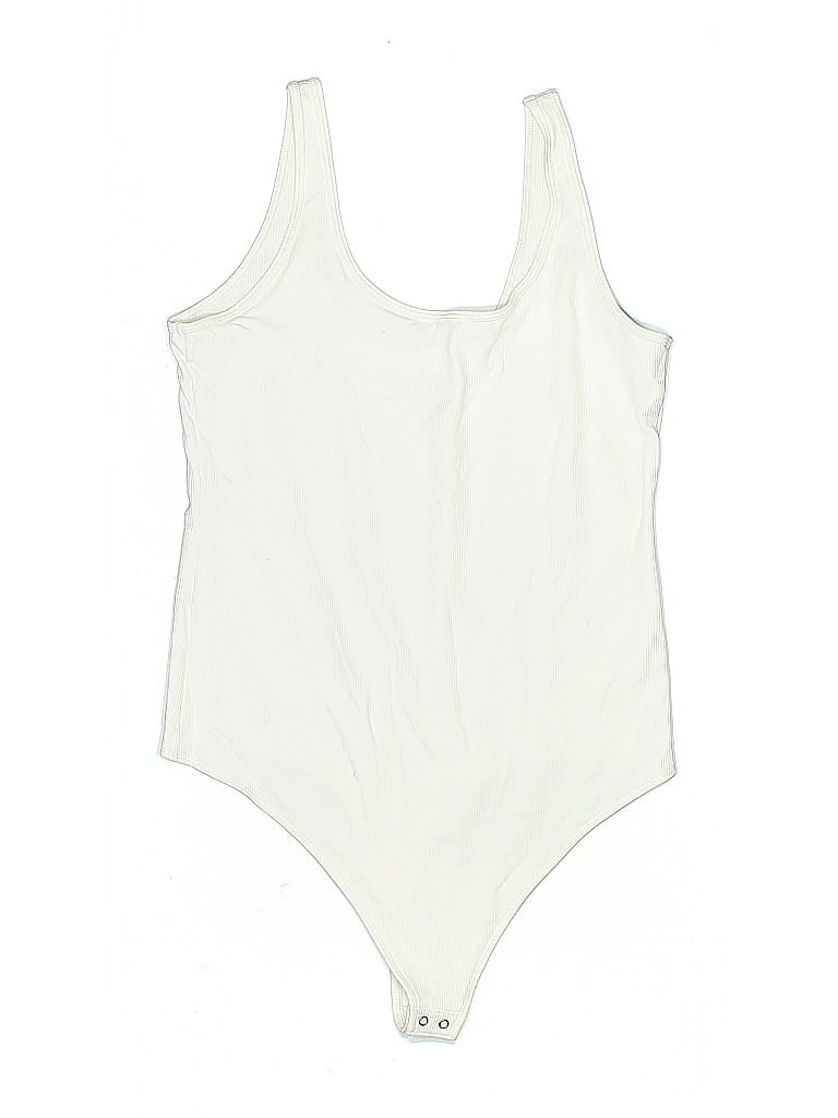 Pre-owned Abercrombie & Fitch Bodysuit In White