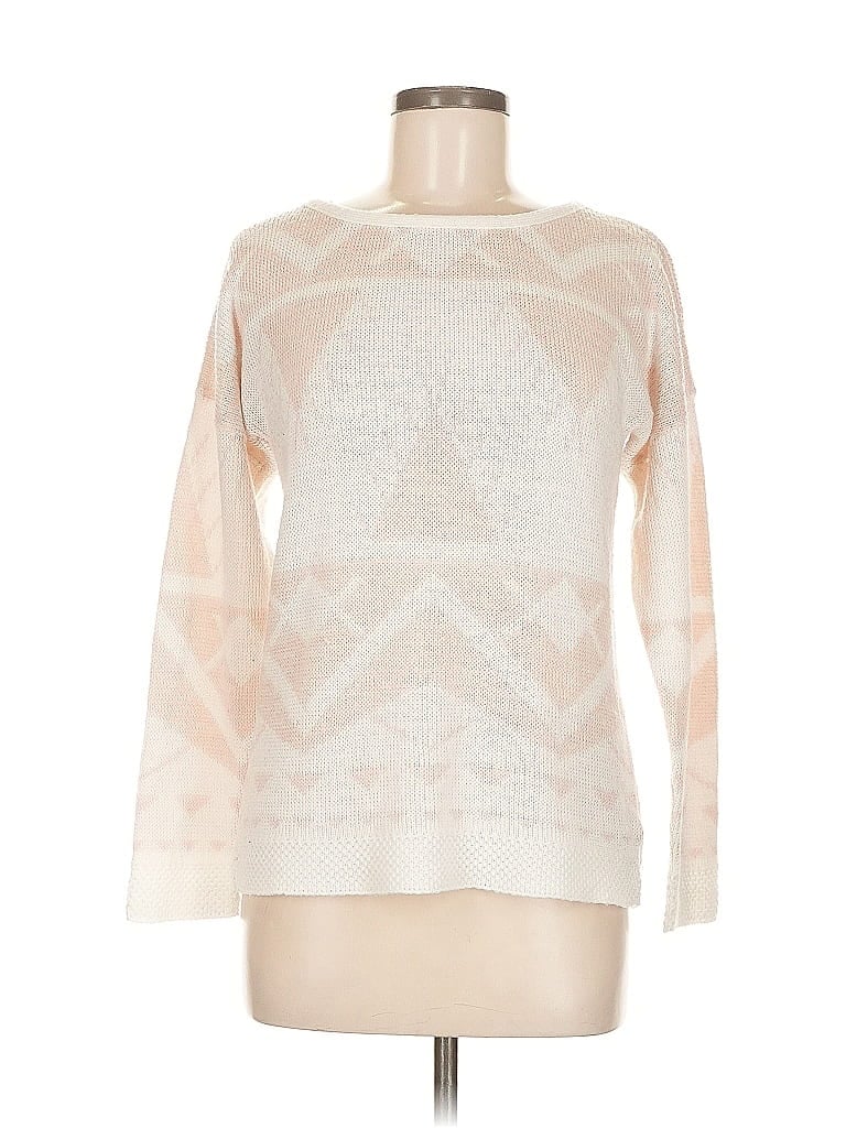 Pre-owned Mi Ami Pullover Sweater In White