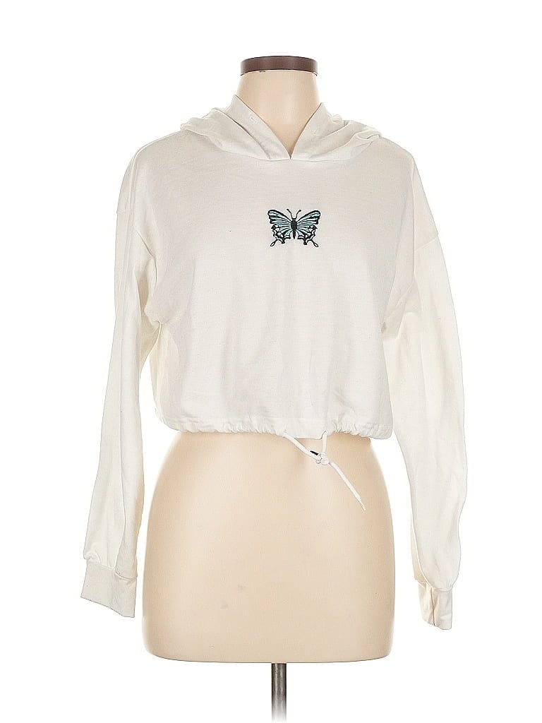 Pre-owned Unbranded Sweatshirt In White